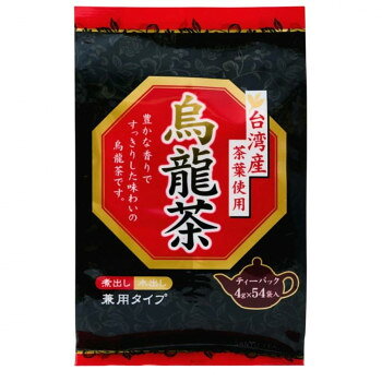 山陽商事 台湾烏龍茶 ティーパック 216g(4g×54袋)×12(ケース販売) 【北海道・沖縄・離島配送不可】