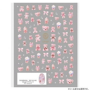 TSUMEKIRA(ツメキラ) ネイルシール Lily gelプロデュース リリーちゃん NN-LIG-001