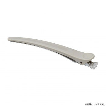 幅の広いパネルが取りやすく、多毛もしっかりキャッチして留めることができます。ツーブロックや刈り上げスタイルなどの幅広くパネルを取る施術に便利です。サイズ：139mm、個装サイズ：15×8×3cm重量：個装重量：80g仕様：色:チョークホワイト生産国：中国