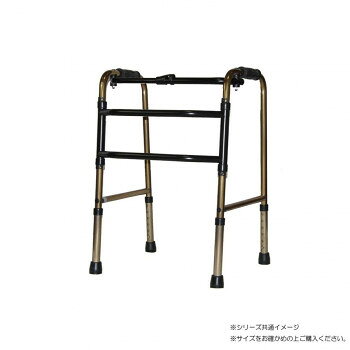 ＜＜ご注意下さい＞＞こちらの商品はメーカーよりお客様へ直接お届けの品になります。 当店での在庫はしておりません。在庫の有無はメーカー在庫のみになりますので、急な欠品や急に廃盤になる可能性がございます。こちらの商品の配送について○北海道・沖縄・離島につきましては、配送不可となりますので予めご了承お願いします。こちらの商品の包装(ラッピング)について○上記の理由(メーカーより直送)により包装はできませんので予めご了承お願いします。こちらの商品の不具合について○お届けしましたこちらの商品に不具合があった場合、商品到着日より1週間以内に当店にご連絡ください。メーカーが直接対応させて頂きます。○お客様がご自身で修理された場合、費用の負担は致しかねますので予めご了承下さい。お使いになる方の歩幅に合わせて、左右のフレームが交互に進みます。サイズ：使用時:幅46×奥行44×高さ71〜84cm、たたんだ時:幅46×奥行14×高さ71〜84cm、個装サイズ：14×80×58cm重量：2.5kg、個装重量：3800g仕様：パイプ直径:2.2cm生産国：台湾