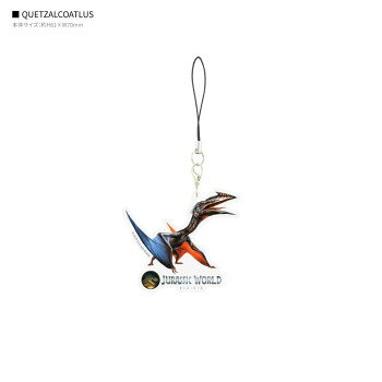 ジュラシック・ワールド モバイルアクリルストラップ Lサイズ E.QUETZALCOATLUS JW4-03E