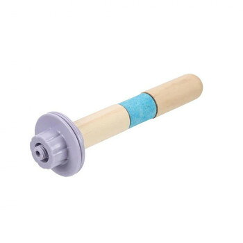 ROOP ループ バディ 小鳥用止まり木 ウッド&クオーツパーチ ブルー