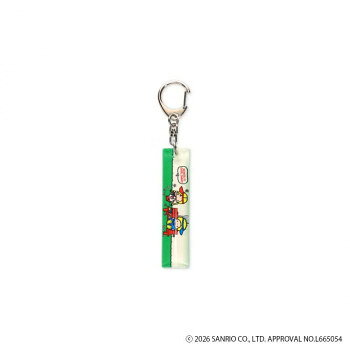 ぷっくりしたフォルムがかわいい、スティックタイプのアクリルキーホルダー。お気に入りのバッグやポーチ、いつも使っている鍵などにつけてくださいね。手の中に収まりやすいサイズ感も。※商品の色や質感を出来るだけ忠実に再現するよう心掛けていますが、画面上の色はブラウザや設定により実物と若干異なる場合がございます。サイズ：約H7×W1.6×D1cm、個装サイズ：13×24×4cm重量：個装重量：10g素材・材質：アクリル生産国：日本