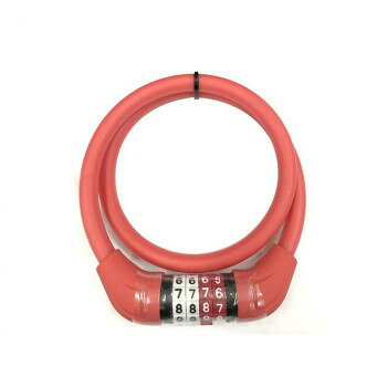 TOP トップ ワイヤー錠 マイセットコンパクトダイヤル60 RD