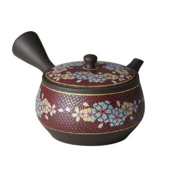 常滑焼と九谷焼のコラボ商品。常滑焼急須の繊細な作りと、九谷焼の豪華な絵付けを兼ね備えた逸品です。サイズ：個装サイズ：15.0×16.0×15.0cm重量：個装重量：500g仕様：産地:常滑容量(満水時):330ccフィルター:セラメッシュ化粧箱入生産国：日本