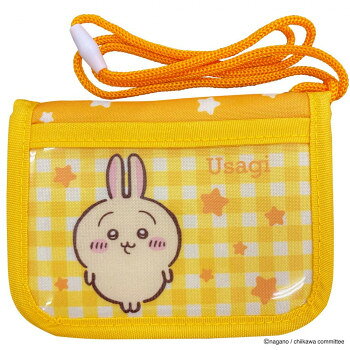 ちいかわ キッズウォレット 子供用財布 イエロー(うさぎ) CHI10