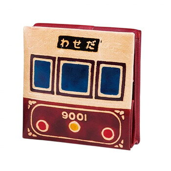 都電荒川線コインケース レッド JS736