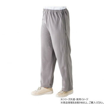 ケアファッション 裏起毛脇全開スウェットパンツ (婦人) グレー 3L 8209375 【北海道・沖縄・離島配送不可】