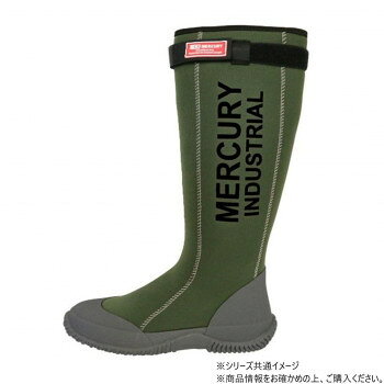 MCR マーキュリー ネオプレンブーツ 長靴 カーキ 3L KS017381 【沖縄配送不可】
