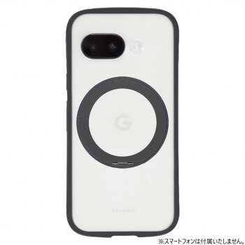 Chrme-CLEAR+mag GooglePixel10a専用背面型ケースブラック GP10a-CHMG02 