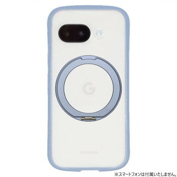 Chrme-CLEAR+mag GooglePixel10a専用背面型ケーススカイブルー GP10a-CHMG03 