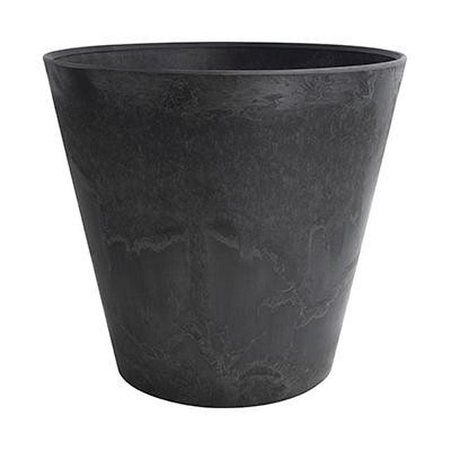 ＜＜ご注意下さい＞＞こちらの商品はメーカーよりお客様へ直接お届けの品になります。 当店での在庫はしておりません。在庫の有無はメーカー在庫のみになりますので、急な欠品や急に廃盤になる可能性がございます。こちらの商品の配送について○北海道・沖縄・離島につきましては、配送不可となりますので予めご了承お願いします。こちらの商品の包装(ラッピング)について○上記の理由(メーカーより直送)により包装はできませんので予めご了承お願いします。こちらの商品の不具合について○お届けしましたこちらの商品に不具合があった場合、商品到着日より1週間以内に当店にご連絡ください。メーカーが直接対応させて頂きます。○お客様がご自身で修理された場合、費用の負担は致しかねますので予めご了承下さい。素材が混ざり合う過程を活かしたストーン調の模様はまるで絵画のようです。ストーンパウダー含有でひと味違うテクスチャーを実現しました。※簡易ゴム栓のため完全防水ではありません。通常使用時はゴム栓を外して使用してください。余分な水分が穴から排出します。※強い衝撃を与えると、破損の恐れがございますので、取扱にはご注意ください。※ストーンパウダーを配合しているため、個体により色ムラや使用環境により色あせがある場合がございます。あらかじめご了承ください。※手作りのため商品画像とお届け商品とで若干色合いに誤差が生じる可能性もありますが、返品交換不可となりますのでご了承ください。※モニターの設定などにより、実際の商品と色味や素材の見え方が異なる場合がございます。あらかじめご了承ください。サイズ：17cm、外寸:φ16×H15cm、内寸:φ15×H12.5cm、個装サイズ：16×16×15cm重量：0.3kg、個装重量：300g素材・材質：樹脂仕様：穴:1ヶ所適合受皿:14cm生産国：マレーシア