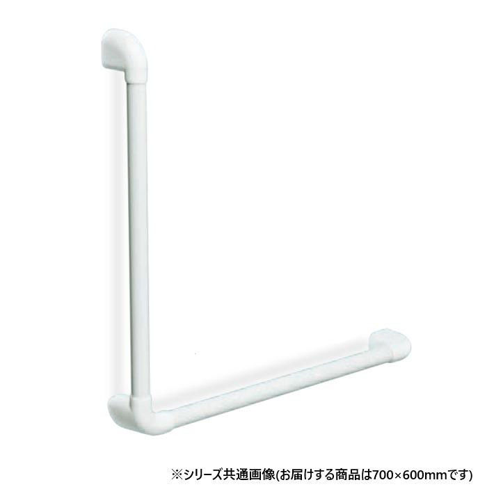 ＜＜ご注意下さい＞＞こちらの商品はメーカーよりお客様へ直接お届けの品になります。 当店での在庫はしておりません。在庫の有無はメーカー在庫のみになりますので、急な欠品や急に廃盤になる可能性がございます。こちらの商品の配送について○北海道・沖縄・離島につきましては、配送不可となりますので予めご了承お願いします。こちらの商品の包装(ラッピング)について○上記の理由(メーカーより直送)により包装はできませんので予めご了承お願いします。こちらの商品の不具合について○お届けしましたこちらの商品に不具合があった場合、商品到着日より1週間以内に当店にご連絡ください。メーカーが直接対応させて頂きます。○お客様がご自身で修理された場合、費用の負担は致しかねますので予めご了承下さい。U(ユニバーサル)タイプどこでもシリーズ。取付けや取り替えもらくらくの手すりです。浴室・トイレ・廊下・玄関に。サイズ：700×600mm、個装サイズ：10×10×80cm重量：個装重量：1130g素材・材質：アルミ抗菌樹脂コーティング・樹脂仕様：公共住宅用BL部品(優良住宅部品)認定番号:BLRW012025生産国：日本