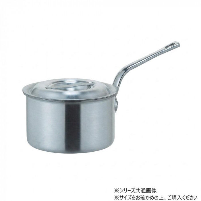 ＜＜ご注意下さい＞＞こちらの商品はメーカーよりお客様へ直接お届けの品になります。 当店での在庫はしておりません。在庫の有無はメーカー在庫のみになりますので、急な欠品や急に廃盤になる可能性がございます。こちらの商品の配送について○北海道・沖縄・離島につきましては、配送不可となりますので予めご了承お願いします。こちらの商品の包装(ラッピング)について○上記の理由(メーカーより直送)により包装はできませんので予めご了承お願いします。こちらの商品の不具合について○お届けしましたこちらの商品に不具合があった場合、商品到着日より1週間以内に当店にご連絡ください。メーカーが直接対応させて頂きます。○お客様がご自身で修理された場合、費用の負担は致しかねますので予めご了承下さい。熱伝導率が高く、保温性にも配慮したアルミ鍋です。サイズ：内径180×深さ110mm、個装サイズ：45.0×20.0×20.0cm重量：1.1kg、個装重量：200g仕様：容量:2.7L板厚:2.7mm対応熱源:ガス火生産国：中国