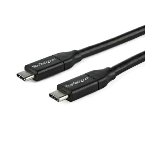 StarTech.com USB2.0 Type-Cケーブル 給電充電対応 TypeC(オス)-TypeC(オス) 1m ブラックUSB2C5C1M 1本 【北海道・沖縄・離島配送不可】 StarTech.com USB2.0 Type-Cケーブル 給電充電対応 TypeC(オス)-TypeC(オス) 1m ブラックUSB2C5C1M 1本 【北海道・沖縄・離島配送不可】