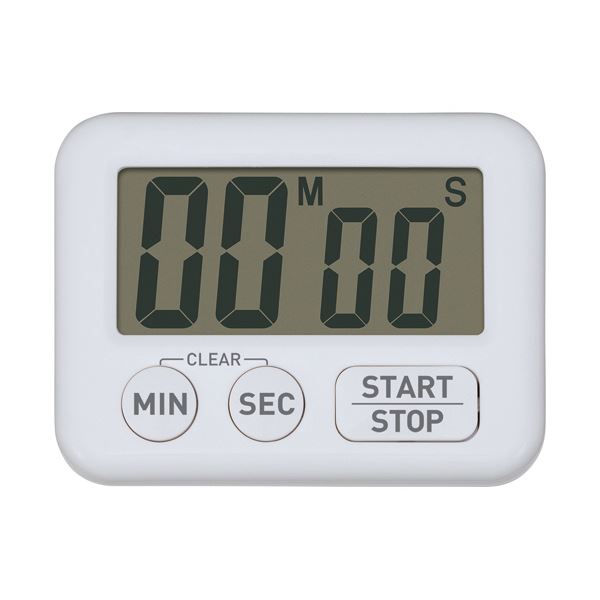 （まとめ） アスウィル抗菌タイマー ホワイト KT119W 1個 〔×5セット〕 【北海道・沖縄・離島配送不可】