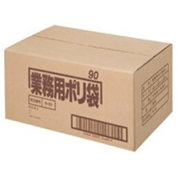日本サニパック ポリゴミ袋 N-93 透明 90L 10枚 30組【代引不可】【北海道・沖縄・離島配送不可】