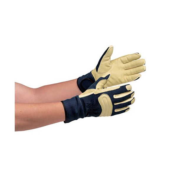 ミドリ安全消防・レンジャー用 防火手袋（豚革補強タイプ） M MK-FM-2-NV-M 1双 【北海道・沖縄・離島配送不可】