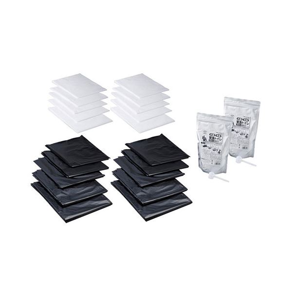 スマイルキッズ 抗菌消臭 緊急トイレ 100回分 処理袋セット ABO-27100A 【北海道・沖縄・離島配送不可】