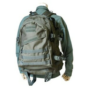 楽天フジックス防水布使用米軍 A-3モール対応リュックレプリカ オリーブ【代引不可】【北海道・沖縄・離島配送不可】