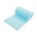 (まとめ) シンメイ 抗菌カウンタークロスロールタイプ 厚手 60カット ブルー 1巻...