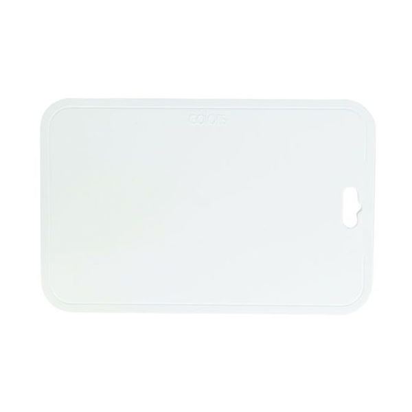 〔5セット〕 パール金属 Colors抗菌プラス食洗機対応まな板M ホワイト20 CC-1546X5 【北海道・沖縄・離島配送不可】(3)