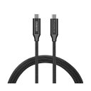 アドテックType-C to C ケーブル (4K・PD100W/10Gbps) 1.5m ブラック APC-V1510CC-4KU3G2-B1本 【北海道・沖縄・離島配送不可】(2)