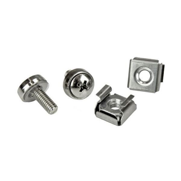 StarTech.com サーバーラック・キャビネット用取り付けM5ネジ+M5ケージナットセット CABSCRWM5201パック（20組） 【北海道・沖縄・離島配送不可】