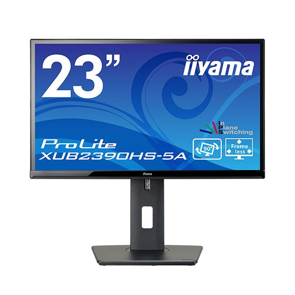 iiyamaProLite 23型ワイド液晶ディスプレイ XUB2390HS-B5A 1台 【北海道・沖縄・離島配送不可】