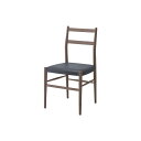 (まとめ) ダイニングチェア 約W46×D46.5×H84×SH45cm ブラウン 完成品 〔×2セット〕(3)
