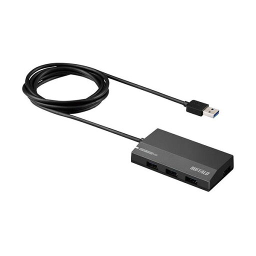 BUFFALO バッファロー USB3.0 スタンダード 4ポート セルフパワーハブ ブラック BSH4A120U3BK 【北海道・沖縄・離島配送不可】 BUFFALO バッファロー USB3.0 スタンダード 4ポート セルフパワーハブ ブラック BSH4A120U3BK 【北海道・沖縄・離島配送不可】