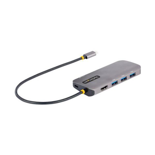 StarTech.com マルチポートアダプター 127B-USBC-MULTIPORT 1個 【北海道・沖縄・離島配送不可】