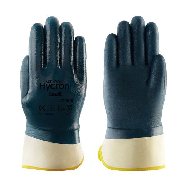 （まとめ） アンセル撥油ニトリルコーティング手袋 アクティブアーマー ハイクロン 27-905 Lサイズ 27-905-9 1双 〔×2セット〕 【北海道・沖縄・離島配送不可】
