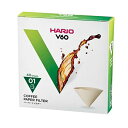 〔10セット〕 HARIO V60用ペーパーフィルター01M 1〜2杯用 40枚入 VCF-01-40MX10 【北海道・沖縄・離島配送不可】