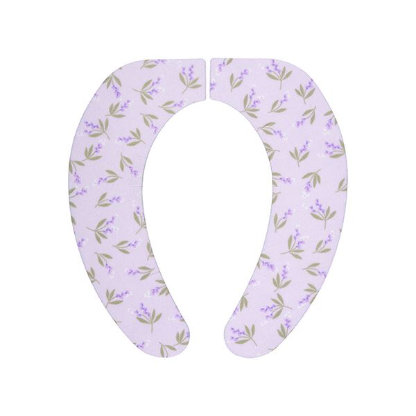 （まとめ） サンコーおくだけ吸着 消臭ベンザシート バイオレット（ラベンダー） KC-54 1組 〔×2セット..