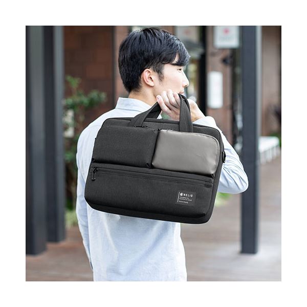 サンワサプライ カジュアルPCバッグ ～13.3型ワイド対応 BAG-CA11BK 2