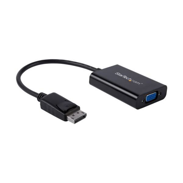 StarTech.com DisplayPort-VGA変換アダプタ ブラック DP2VGAA 1個 【北海道・沖縄・離島配送不可】