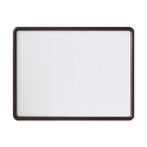 〔角が丸い額縁〕水彩画・絵画などに最適 色褪せ劣化防止アクリル仕様 隅丸デッサン額 全紙サイズ(725×543mm) ブラウン