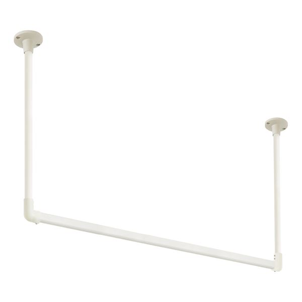 30017015 ハンギングバー H1 天井付 Cタイプセット ホワイト 約W1400mm×H450mm 【北海道・沖縄・離島配送不可】