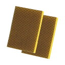(まとめ) アズマ工業アズマジック 便器用研磨パッド ハード 50×70mm AZ731 1パック(2枚) 〔×10セット〕 【北海道・沖縄・離島配送不可】(3)