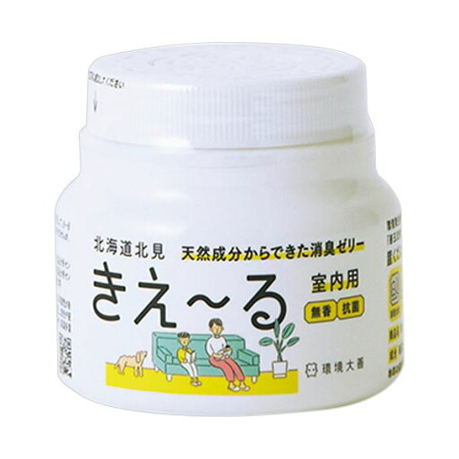 (まとめ) 環境大善魔法のように消臭 きえーるゼリータイプ 無香 本体 160g 1個 〔×5セット〕 【北海道・沖縄・離島配送不可】 (まとめ) 環境大善魔法のように消臭 きえーるゼリータイプ 無香 本体 160g 1個 〔×5セット〕 【北海道・沖縄・離島配送不可】