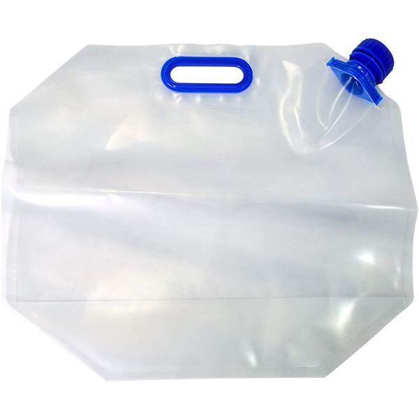 〔2個セット〕 プラテック 折りたたみ水タンク 10L PW-10水タンク