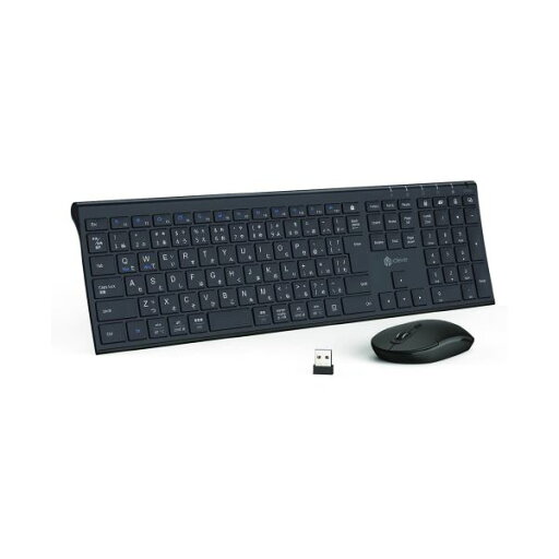 iClever 無線フルキーボード&マウスIC-BK23Combo-BK iClever 無線フルキーボード&マウスIC-BK23Combo-BK