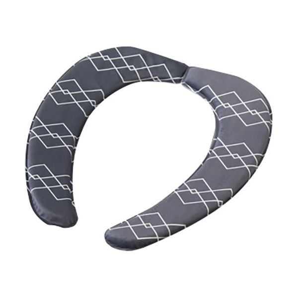 〔5セット〕 ヨコズナクリエーション ベニワレン さらふわ便座クッション グレー MMT60217X5 【北海道・沖縄・離島配送不可】