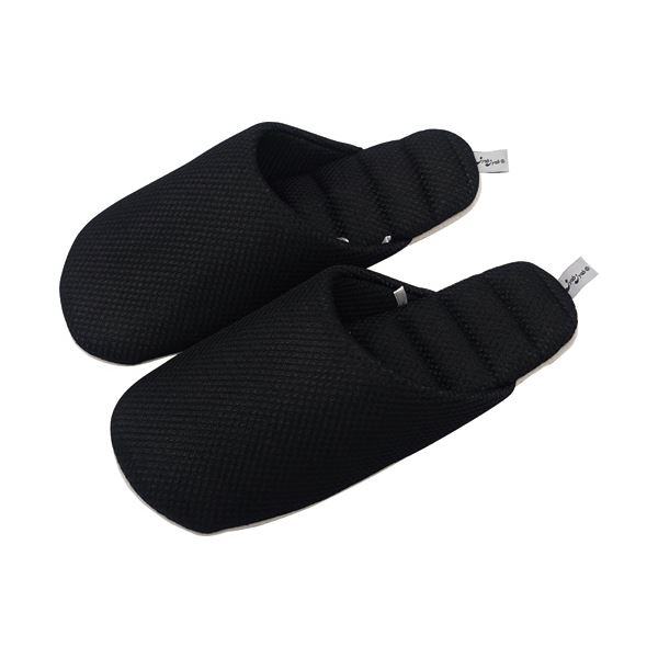 （まとめ） オクムラジャブジャブスリッパ（メッシュ） ブラック L AAAA9005BK 1足 〔×2セット〕 【北..