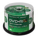 HIDISC f[^p DVD+R DL Ж2w 8.5GB 50 8{Ή CNWFbgv^Ή HDVD+R85HP50