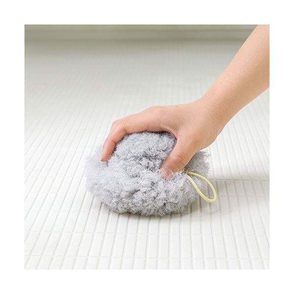 （まとめ） サンコーびっくりフレッシュ 抗菌糸で作った床洗い BA-53 1個 〔×2セット〕 【北海道・沖縄・離島配送不可】