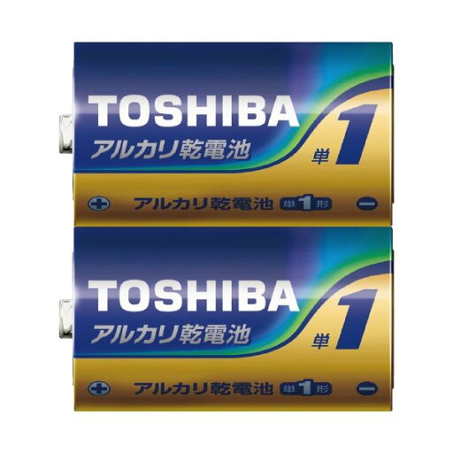 東芝 東芝アルカリ乾電池 単1形 2本×50パック 東芝 東芝アルカリ乾電池 単1形 2本×50パック