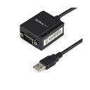 StarTech.com USB-RS232Cシリアル変換ケーブル COMポート番号保持機能対応 1.8m ブラックICUSB2321F 1本 【北海道・沖縄・離島配送不可】(2)