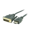 IOデータ IO DATA ゴッパ HDMI-DVI変換ケーブル 3m ブラック GP-HDDVI-30 【北海道・沖縄・離島配送不可】(2)